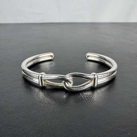 Tiffany & Co. Jewelry - Tiffany & Co. Paloma Picasso Knot Sterling Silver Bangle Bracelet